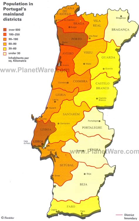 portugal cities by population